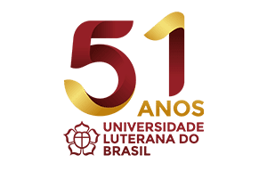 Logo da Ulbra - 50 anos